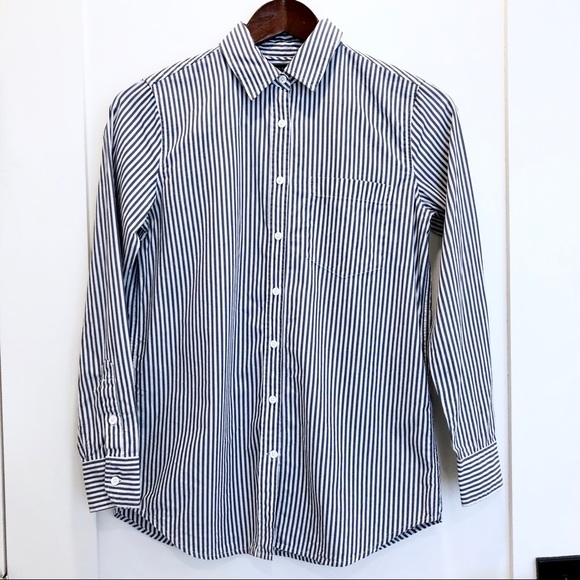 Banana Republic Classic Striped Button Down XXSP - Picture 2 of 6
